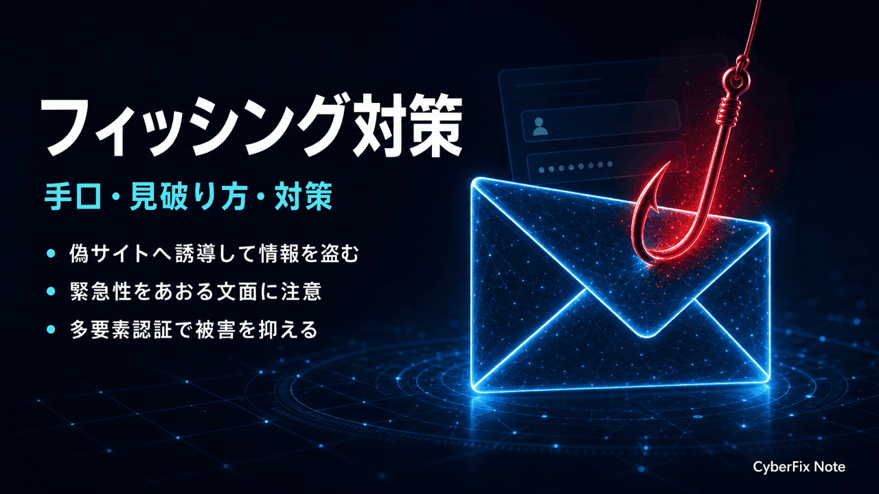 フィッシングの手口と対策の基本。個人と組織でできることを徹底解説