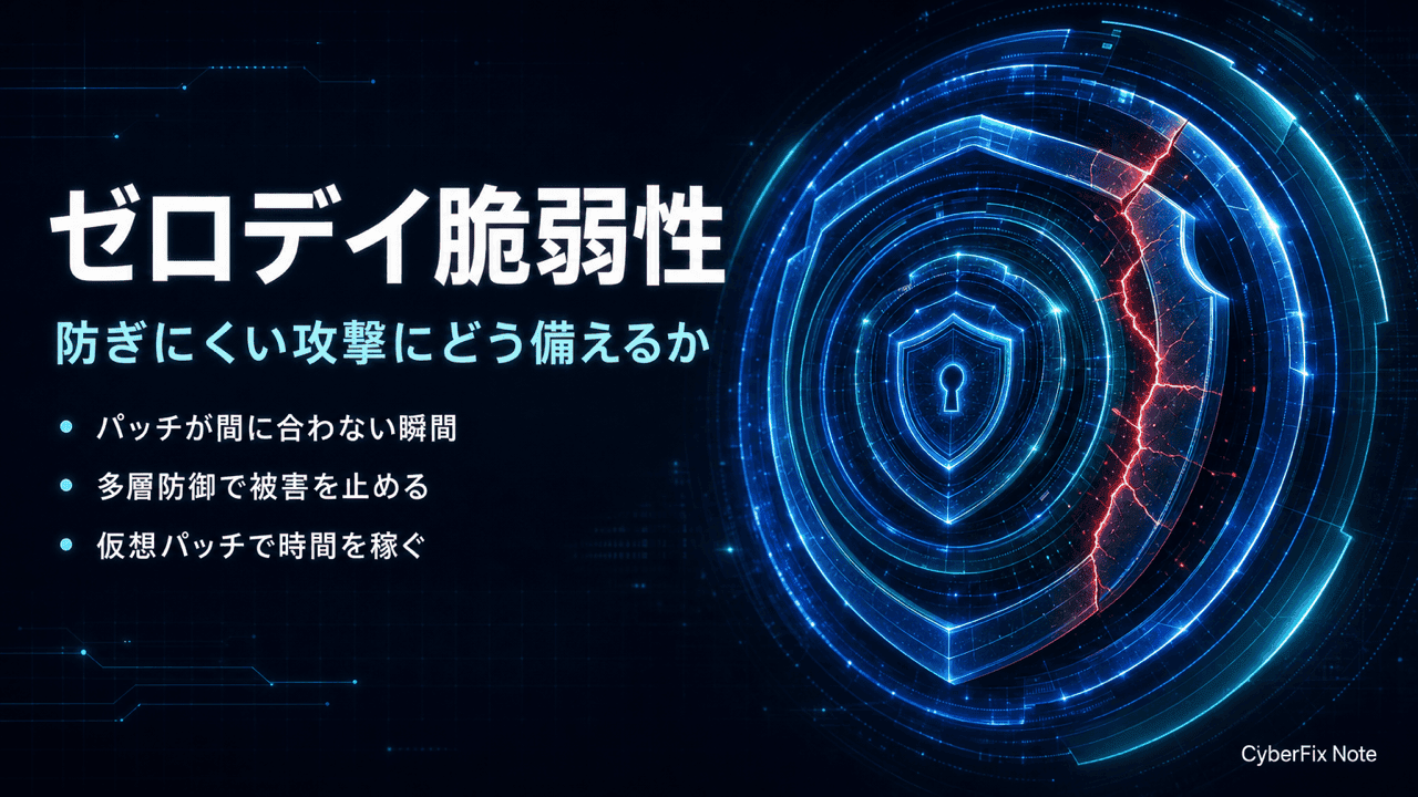 ゼロデイ脆弱性とは。検知が難しい攻撃にどう備えるか