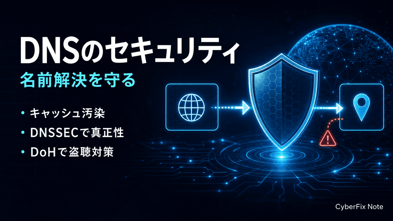 DNSの名前解決とその安全性を支える技術